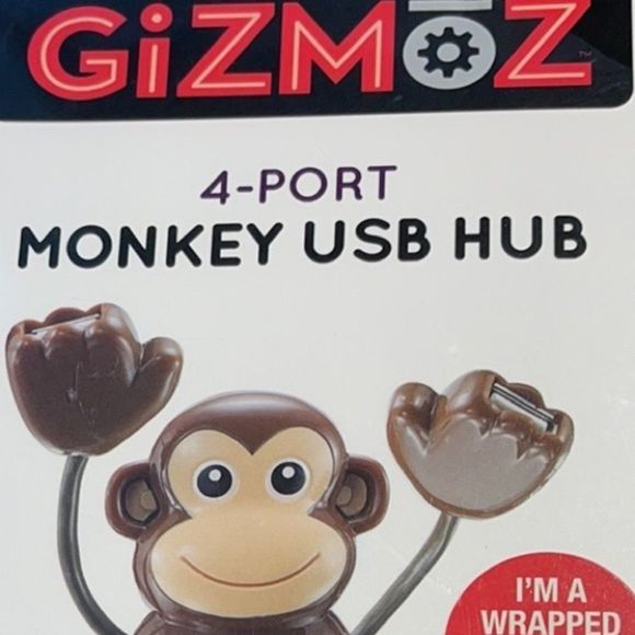 NEW GIZMOZ 4-port Monkey USB Hub - Picture 2 of 15